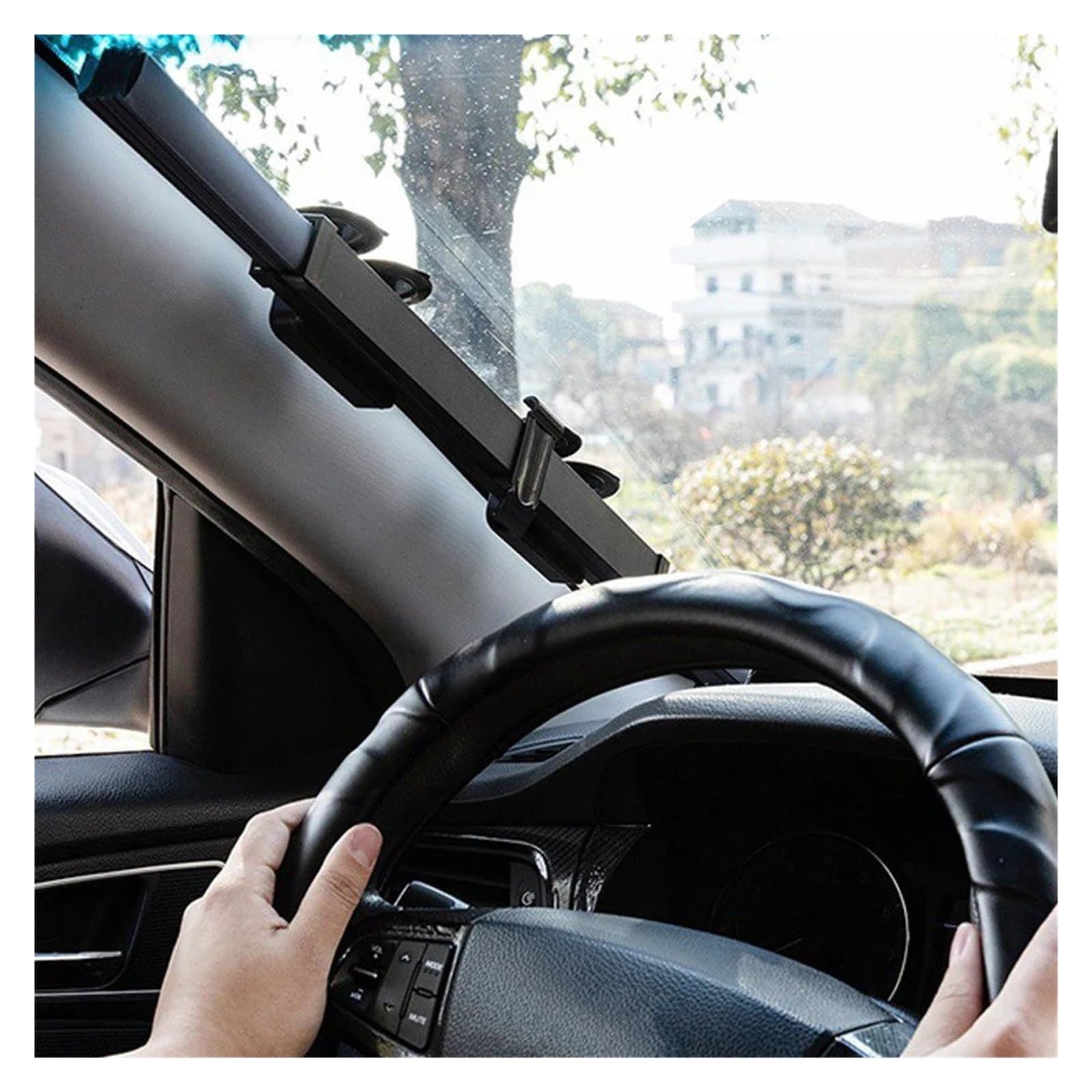 Sonnenblende Erweiterung Sonnenschutz Für Das Auto Windschutzscheiben-Visierschutz Blockiert UV-Strahlen Auto-Sonnenschutz Passend Für Die Frontscheibe(80cmX145cm)