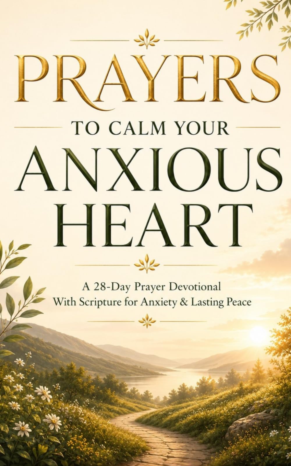 Prayers to Calm Your Anxious Heart: A 28-Day Prayer Devotional With Scripture for Anxiety & Lasting Peace (Praying the Psalms for Everyday life)