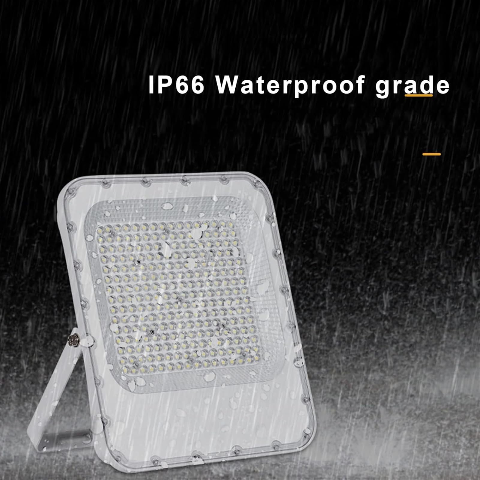 lampy solarne do użytku na zewnątrz, Super jasna lampa bezpieczeństwa LED IP66 4KV Ochrona odgromowa i odporność na przepięcia, zewnętrzne białe światło punktowe robocze do ogrodu, garaży(30W)