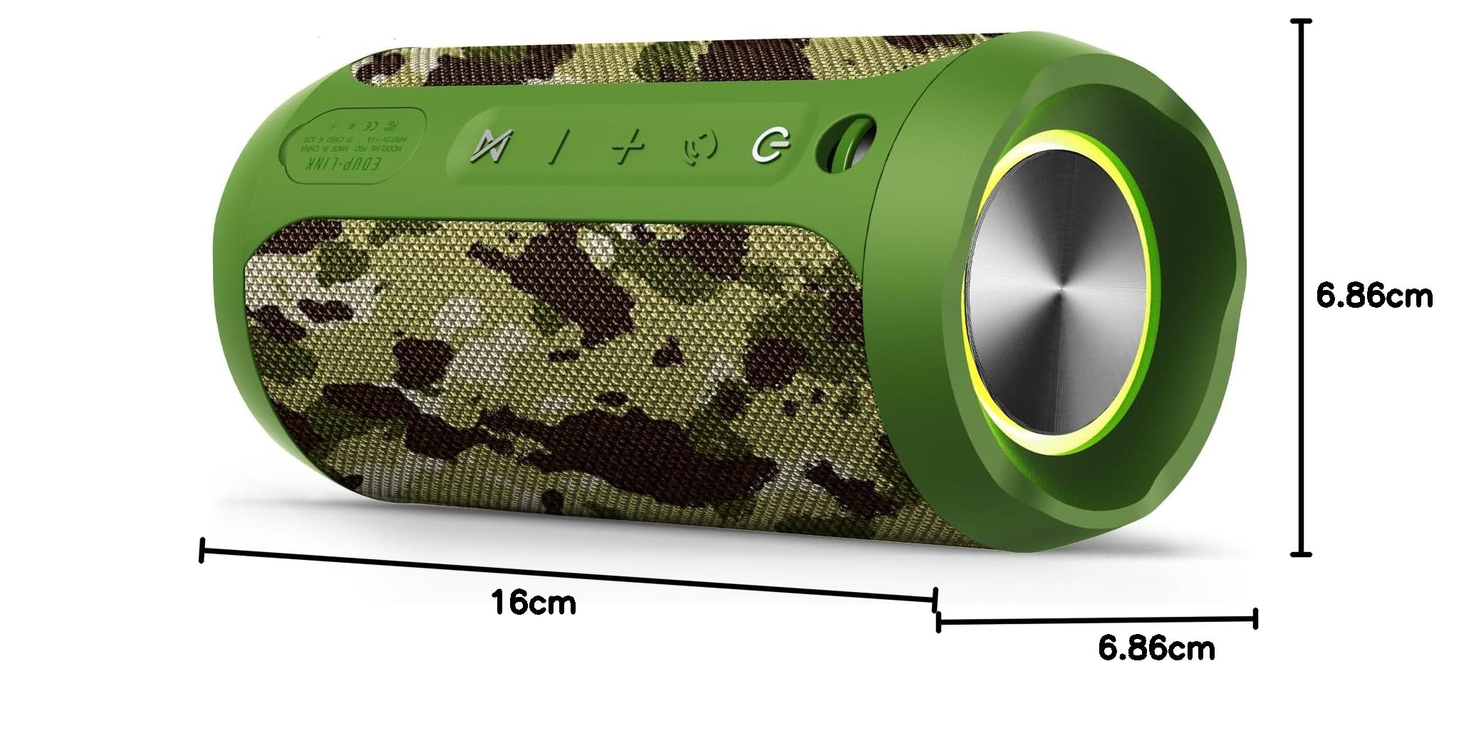 EDUPLINK bluetooth speaker, draadloze draagbare speaker, IPX7 waterdichte speaker, TWS gekoppeld stereo, lange tijd thuis lezen, reizen | Bas, czas odtwarzania 20 godzin, parowanie stereo TWS, przenośne na zewnątrz, plaża kemping podróż