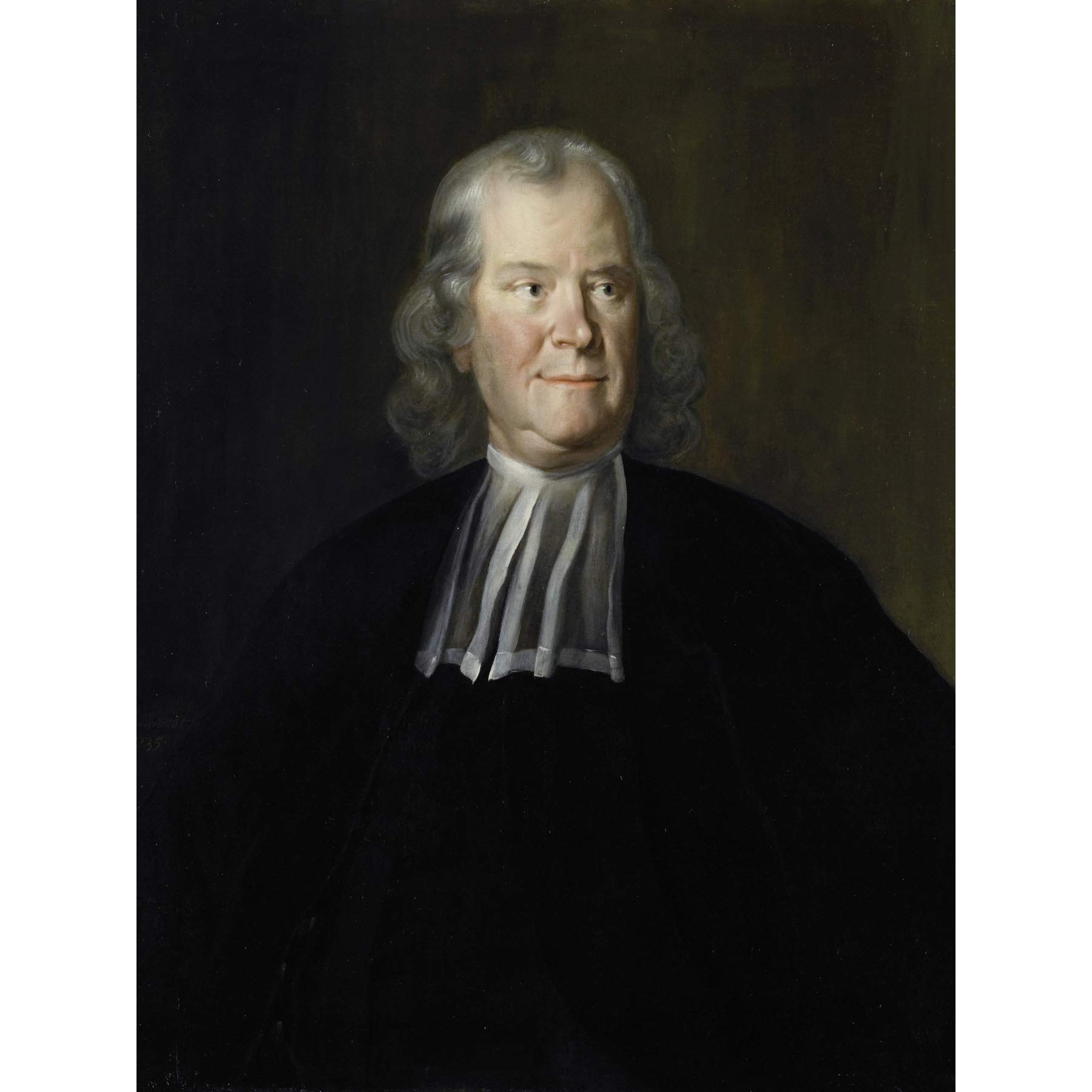 Artery8 Troost Portrait Physician Herman Boerhaave Professor Premium Wall Art Canvas Print 18X24 Inch