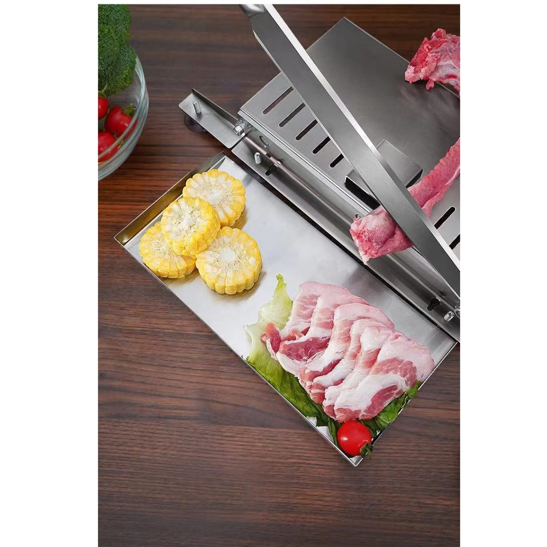 Amazon | 冷凍肉スライサー、家庭用ボーンチョッパー、多機能ミート