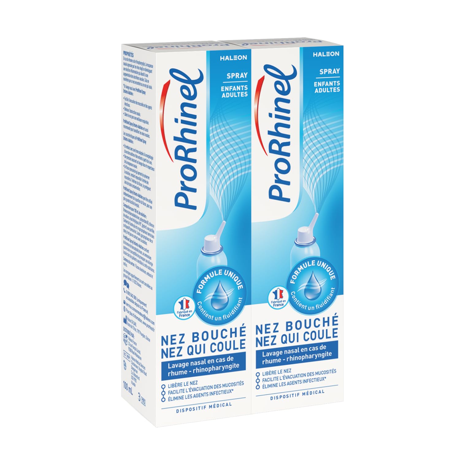 Prorhinel spray nasale adultes 2x100ml