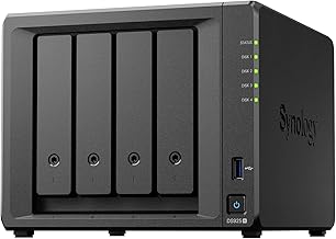 DiskStation DS925+ 4-Bay NAS with 2.5GbE, Expandable to 9 Bays, M.2 NVMe SSD Cache, High-Speed Backup, Monitoring and Collaboration, Data Storage and Management Solution