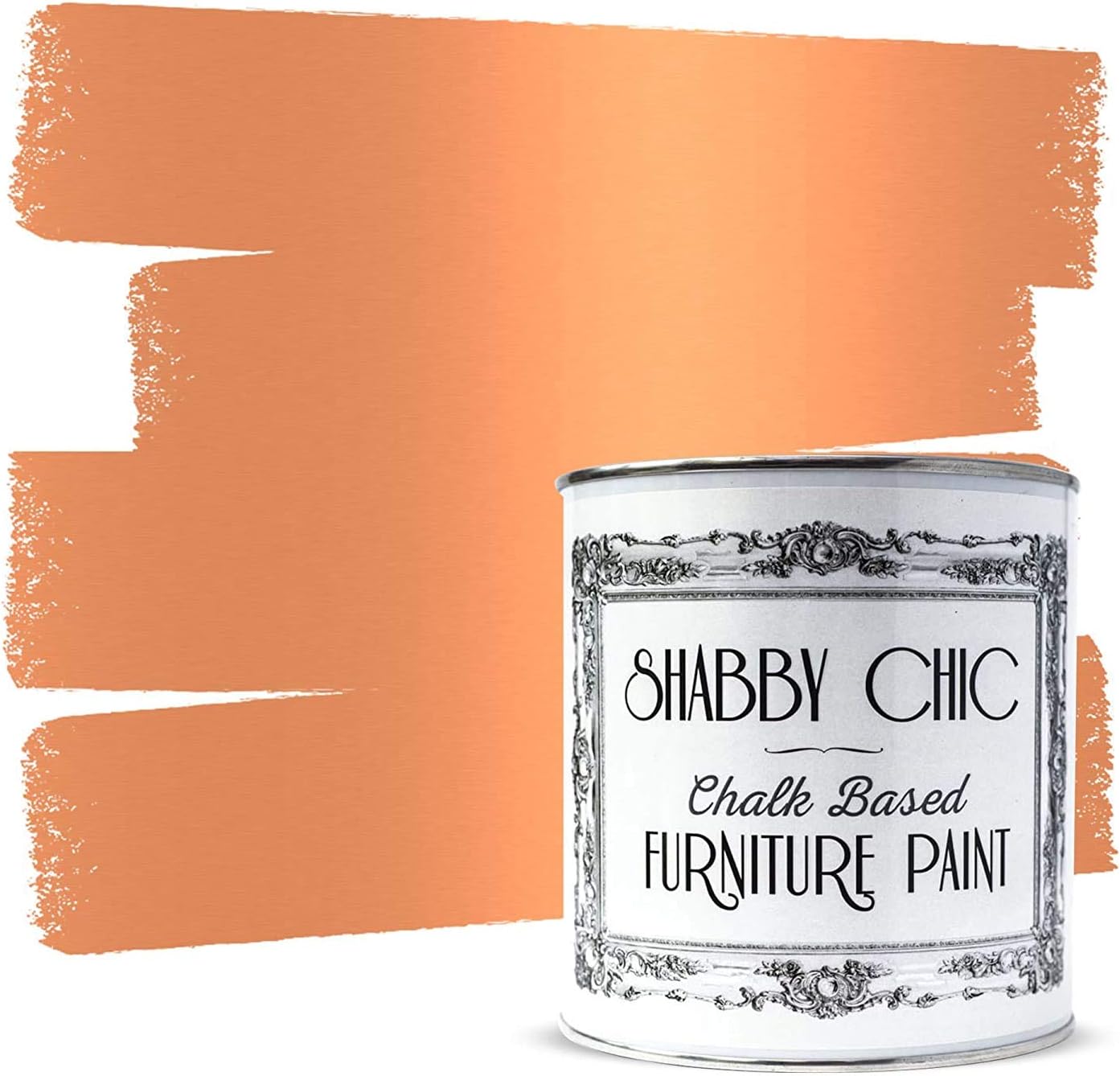 Shabby Chic Chalk Based Furniture Paint, Antique Bronze - 250 ml | Distressed Matt Finish for Furniture, Home Decor or DIY Projects | Interior & Exterior | Non-Sand, Suitable for Wood, Plastic & Metal