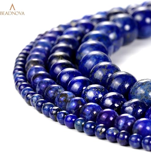 Miniatura 5 de Cuentas Beadnova redondas, sueltas, de 0.16 a 0.4 pulgadas, para bisutería