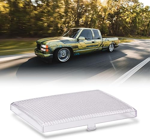 Miniatura 7 de Cubierta de lámpara de lectura central de cúpula interior, lente transparente para Chevrolet K1500 K2500 K2500 K3500 C1500 C2500 C2500 C3500 C3500HD