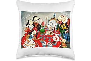 Nawrouz, Nowruz 7-Seen Haft Seen Persian New Year Celebration Throw Pillow