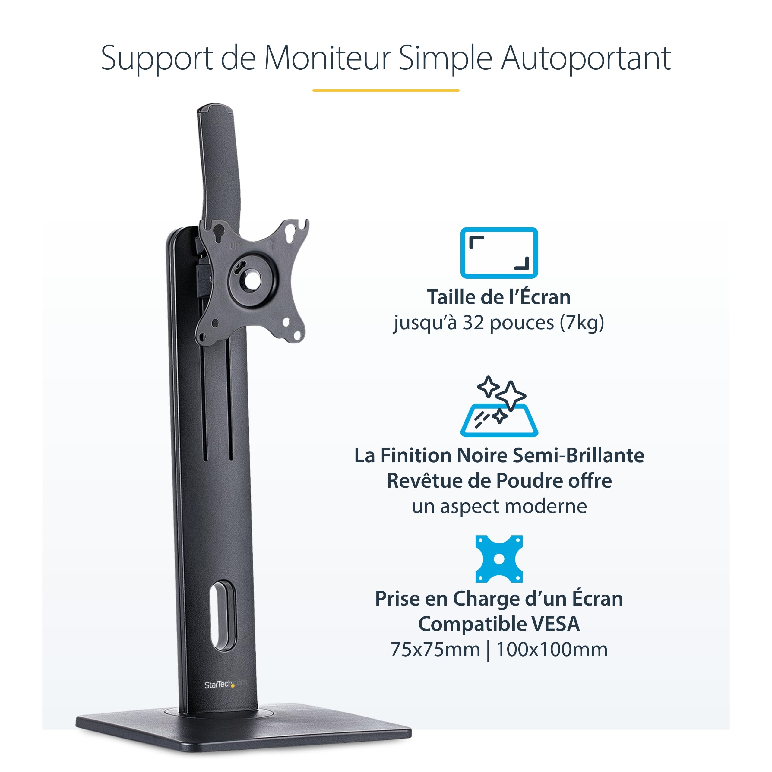 StarTech Support Autonome pour Écran Unique jusqu'à 32", 7kg (FPPNEUSTND)