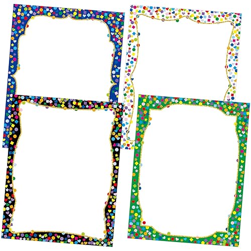 Ceiba Tree 80 Sheets Colorful Stationary Paper Dots Decorative Letterhead
