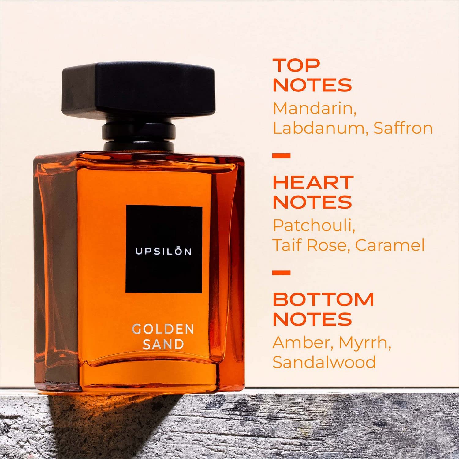 UPSILON Golden Sands Premium Eau De Parfum Spray for Men, Holiday Gift Pack Luxury Parfum Scent | Men’s Perfume - Image 5