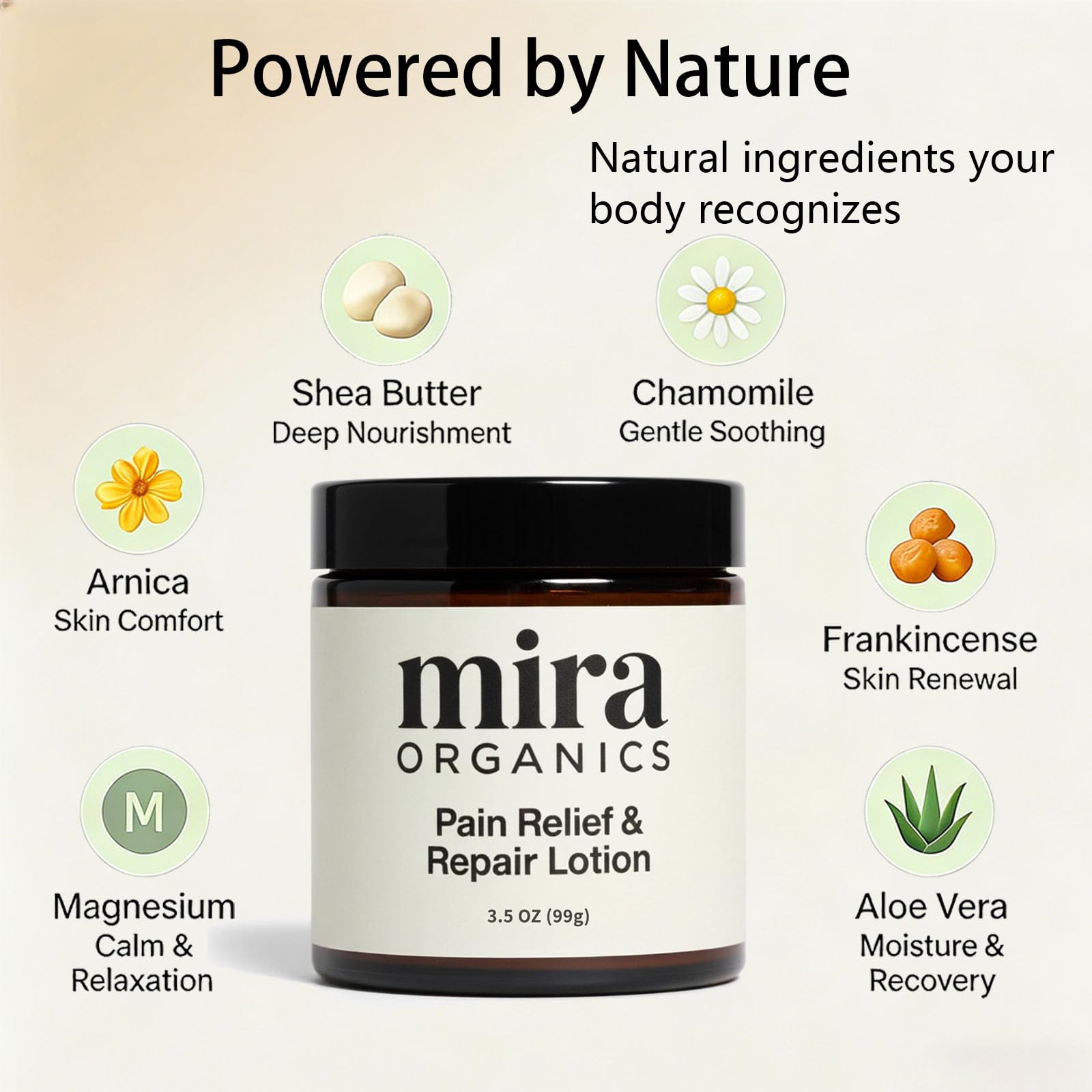 Amazon.com : Mira Pain Relief Lotion, Use Natural Plant