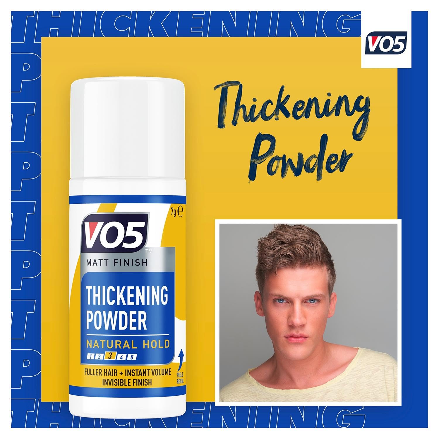 VO5 Thickening Hair Styling Powder Matti Finish with Long-Lasting Natural Hold - Image 2