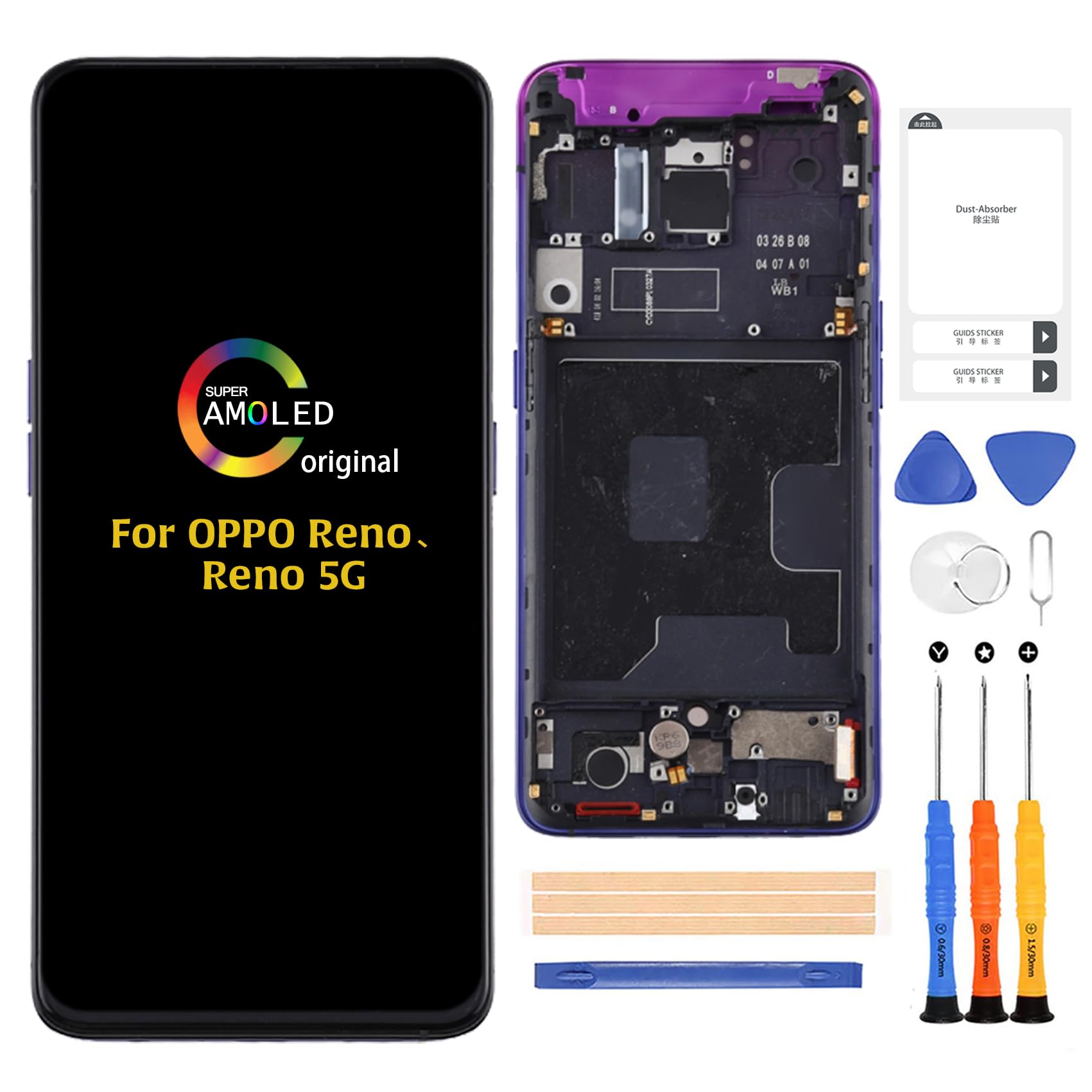 OPPO - onebrid Amazon.com: A-MIND for Oppo Reno Z Original Screen