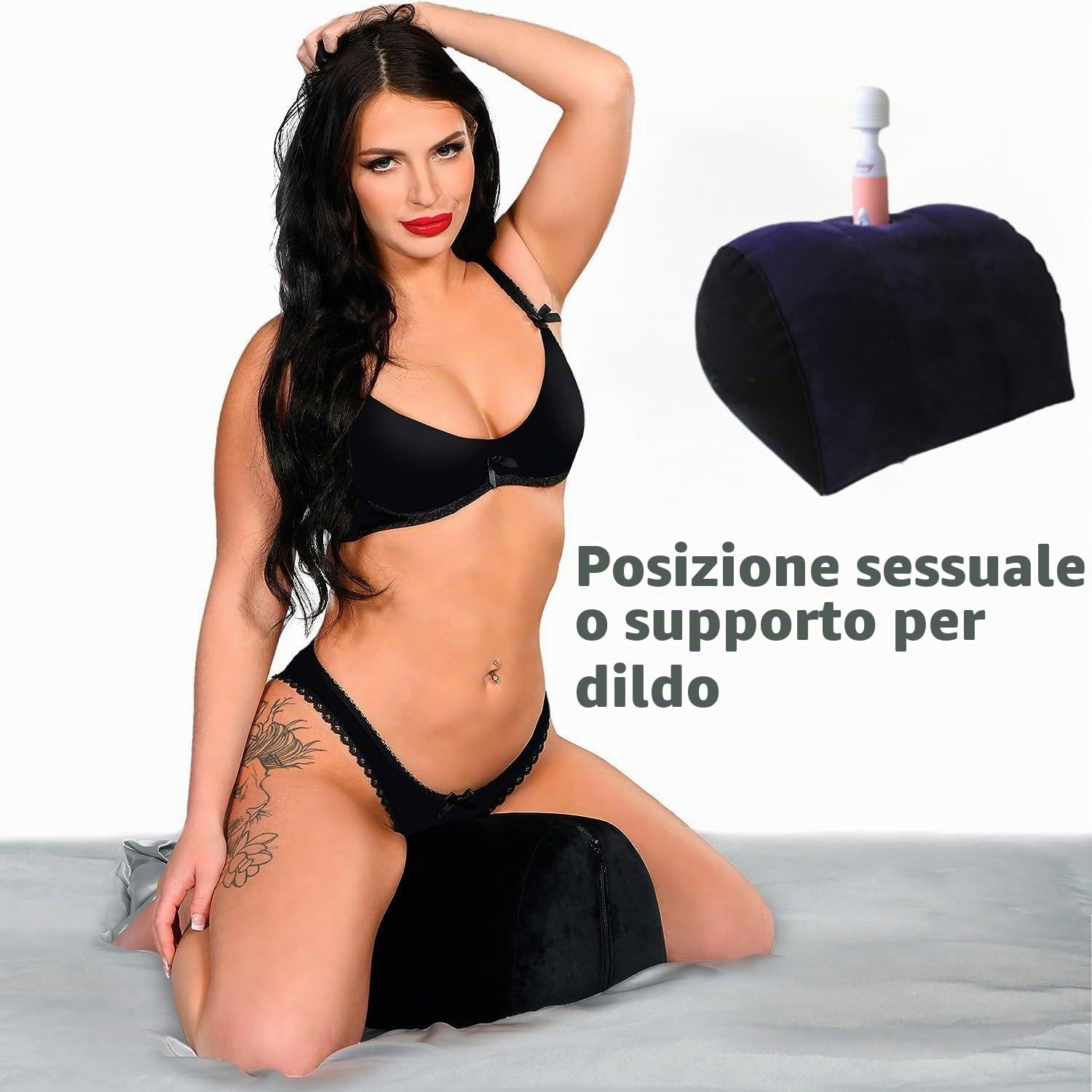 Sex Toy Dildo Mount Sex Position Cuscino Adulto Giocattoli per Adulti Sex Mobili Cuscino Sesso Cuscino Donne G Punto Posizione Cuscino Multifunzionale Gonfiabile