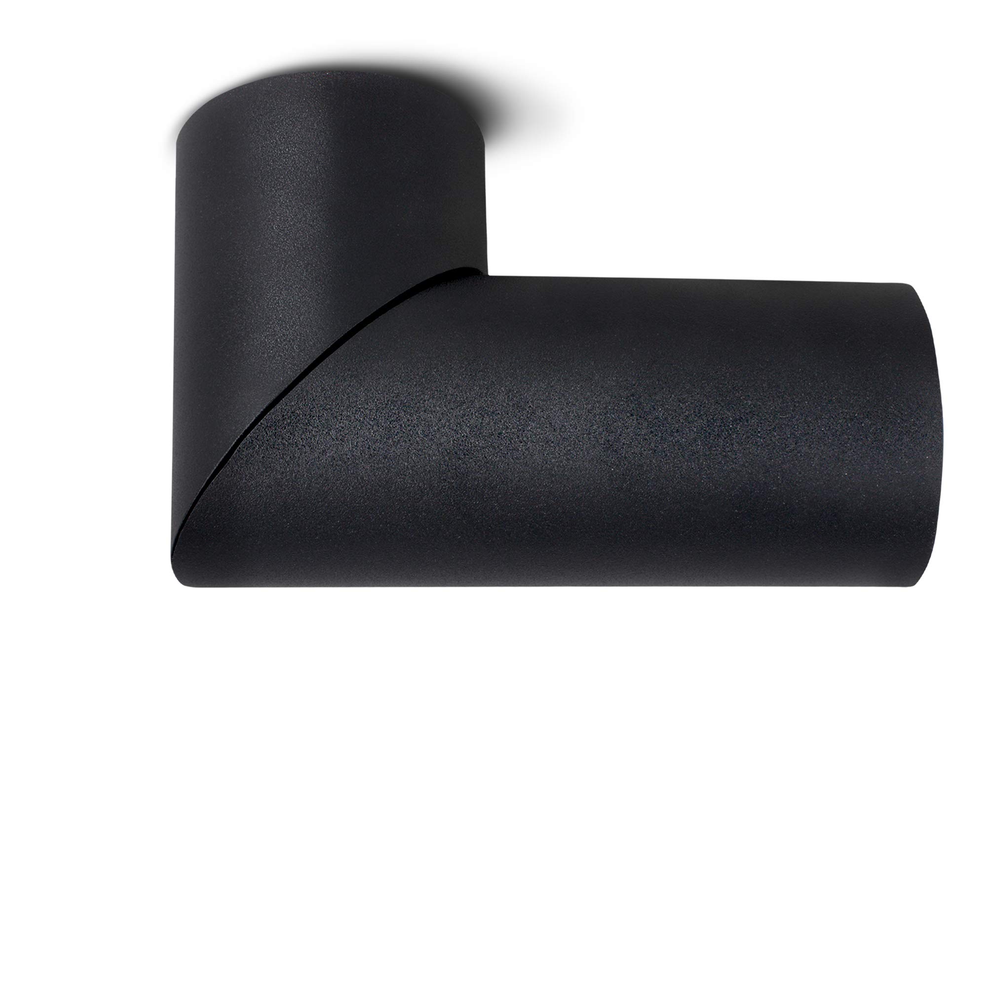 SSC-LUXon TOBI-L - Foco empotrable orientable negro con LED GU10 5 W (tres colores de luz ajustables 3CCT) - Foco LED de pared o techo