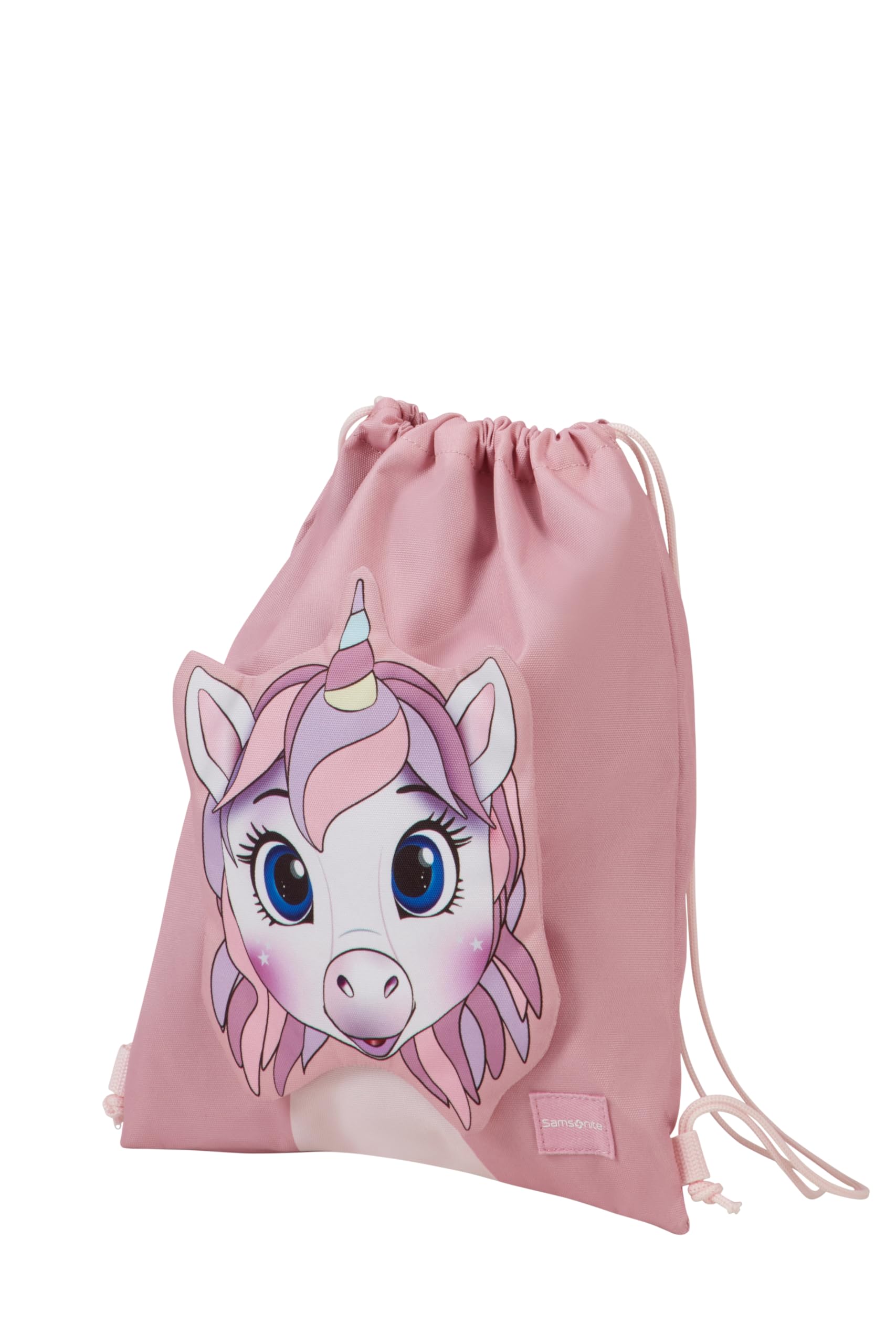 Samsonite Sammies - Unicorn Tess Drawstring Bag for Kids 37 cm, Sports Bag for Girls with Drawstring, Lightweight Gym Bag for School, Sports & Leisure