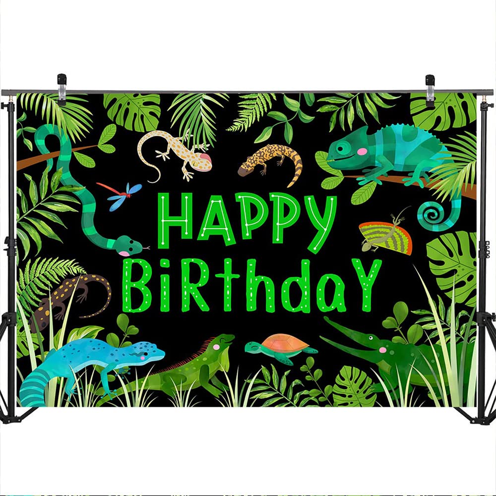 Mocsicka Safari 'Wild One' Party-Hintergrund – Vinyl, 2,1 X 1,52 M, Für 1. Geburtstag & Dschungel-Deko