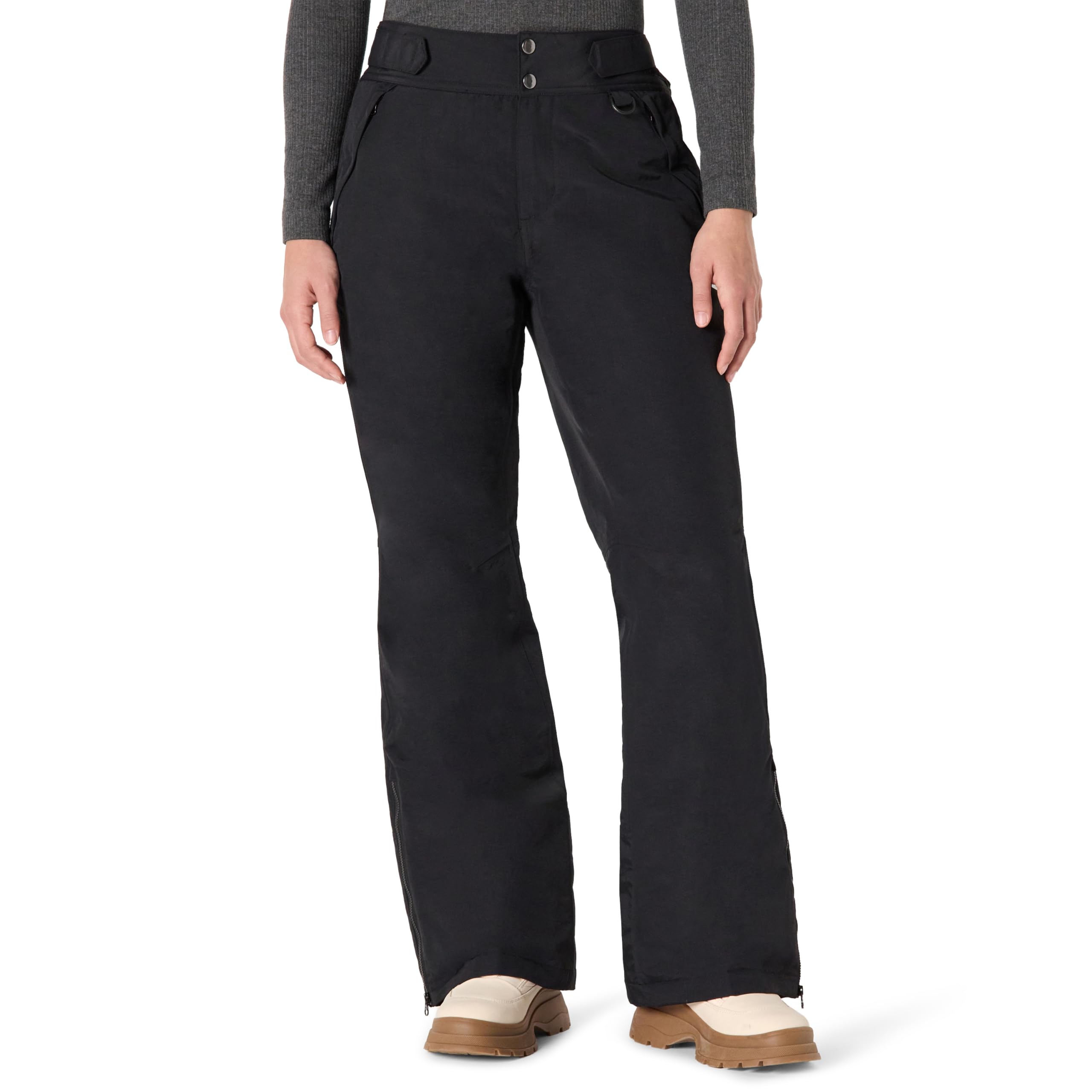 Amazon Essentials Pantaloni da Sci a Vita Media Imbottiti e Idrorepellenti Donna