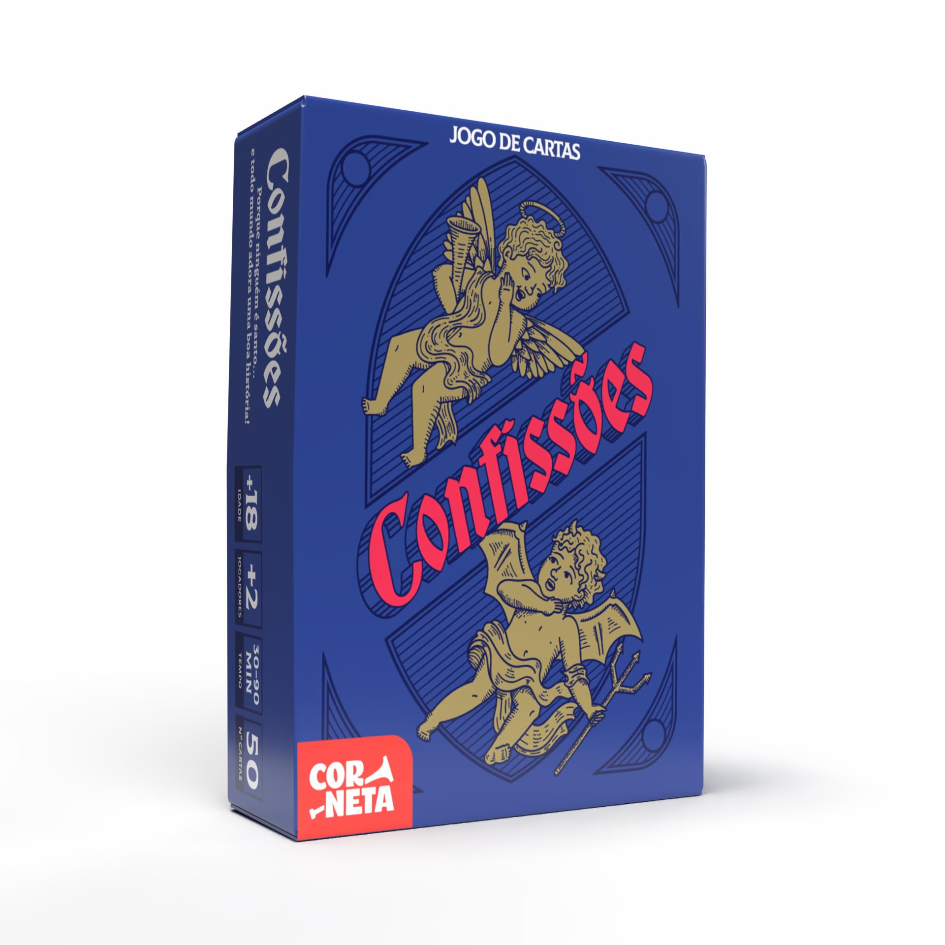 Jogo Confissões Proibidas, 2-8 Jogadores, Ideal para esquentas, festas e aniversários. Jogo para descobrir segredos