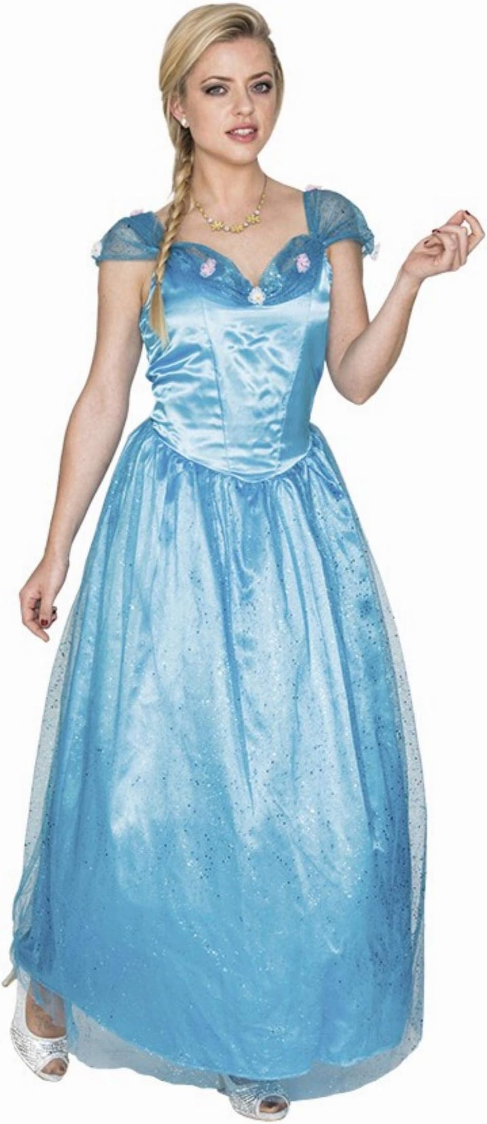 Cinderella Fancy Dress Costume For 12 Years Above