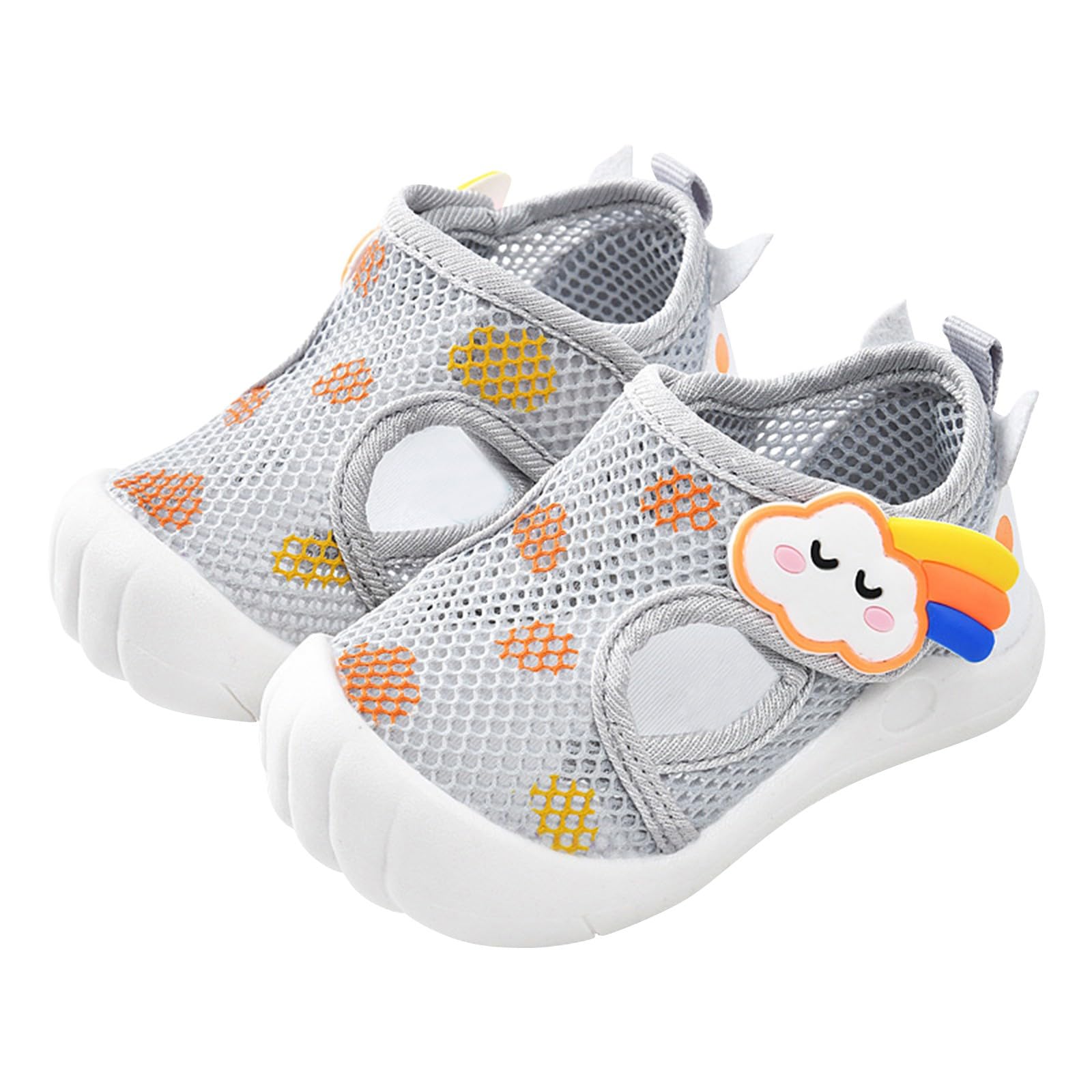 OBiQuzz Scarpe per bambini 0 3 vecchie scarpe per bambini indoor antiscivolo sottili scarpe per bambini in rete con suola morbida scarpe 24