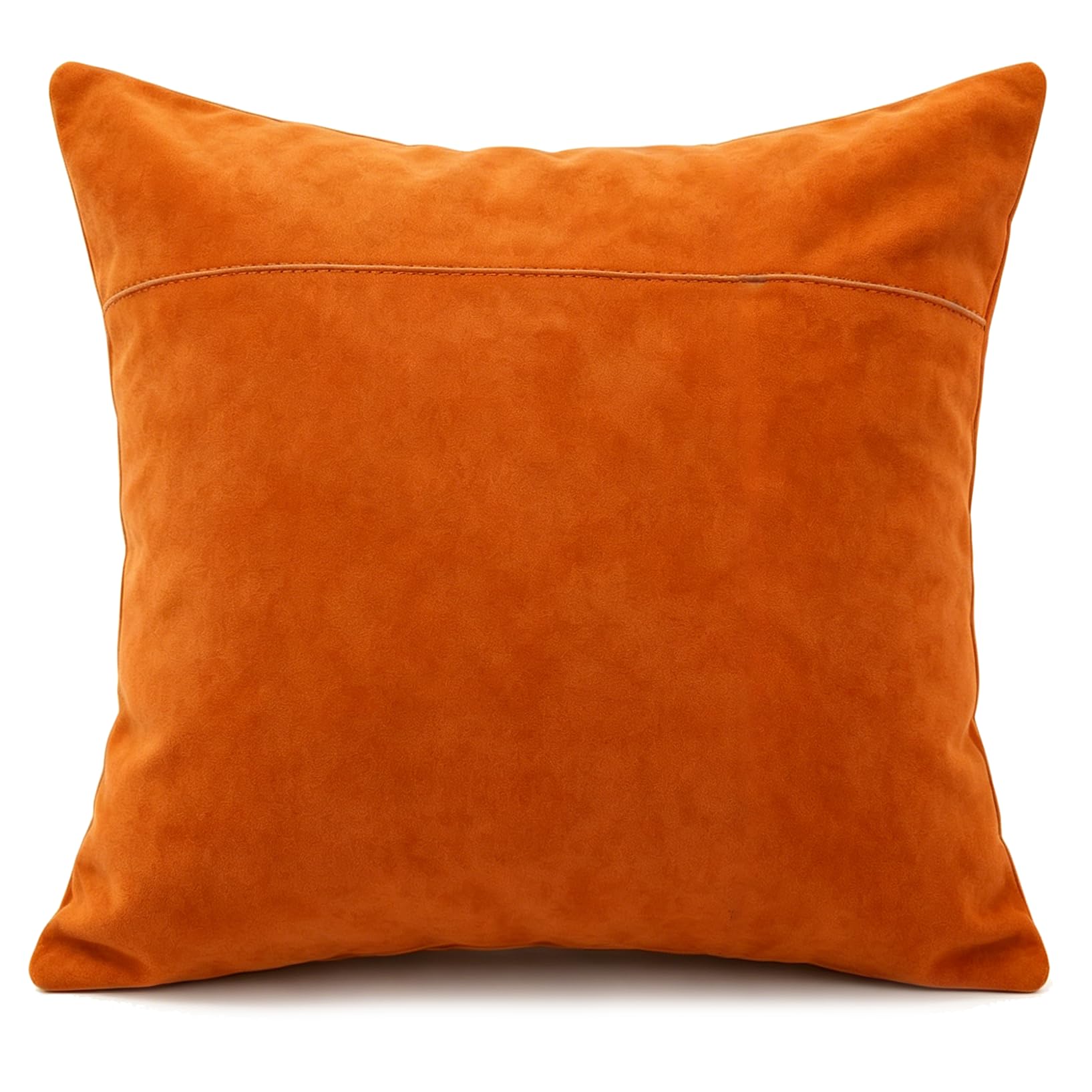 Yimafaner Orange Decor Cushion, Throw Pillow Cover with Core for Sofa Chair Couch, 45 * 45cm