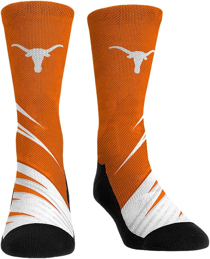Rock 'Em NCAA Texas - Slash Slant Socks