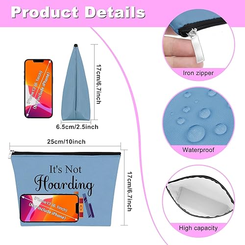 Miniatura 2 de Mxrymvu Regalos para amantes de los libros, regalos para bibliófilos, bolsa de maquillaje, libro de lectura, club, regalo para mujeres, bolsa de