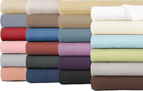 Miniatura 6 de Southshore Fine Linens - Vilano Springs - Par de fundas de almohada, color verde salvia, estándar (Queen)