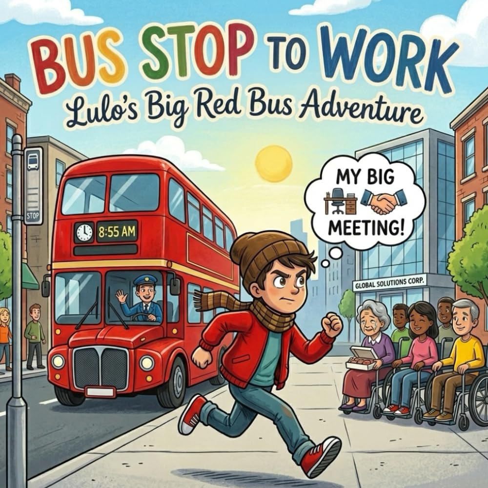 Bus Stop To Work: Lulo's Big Red Bus Adventure