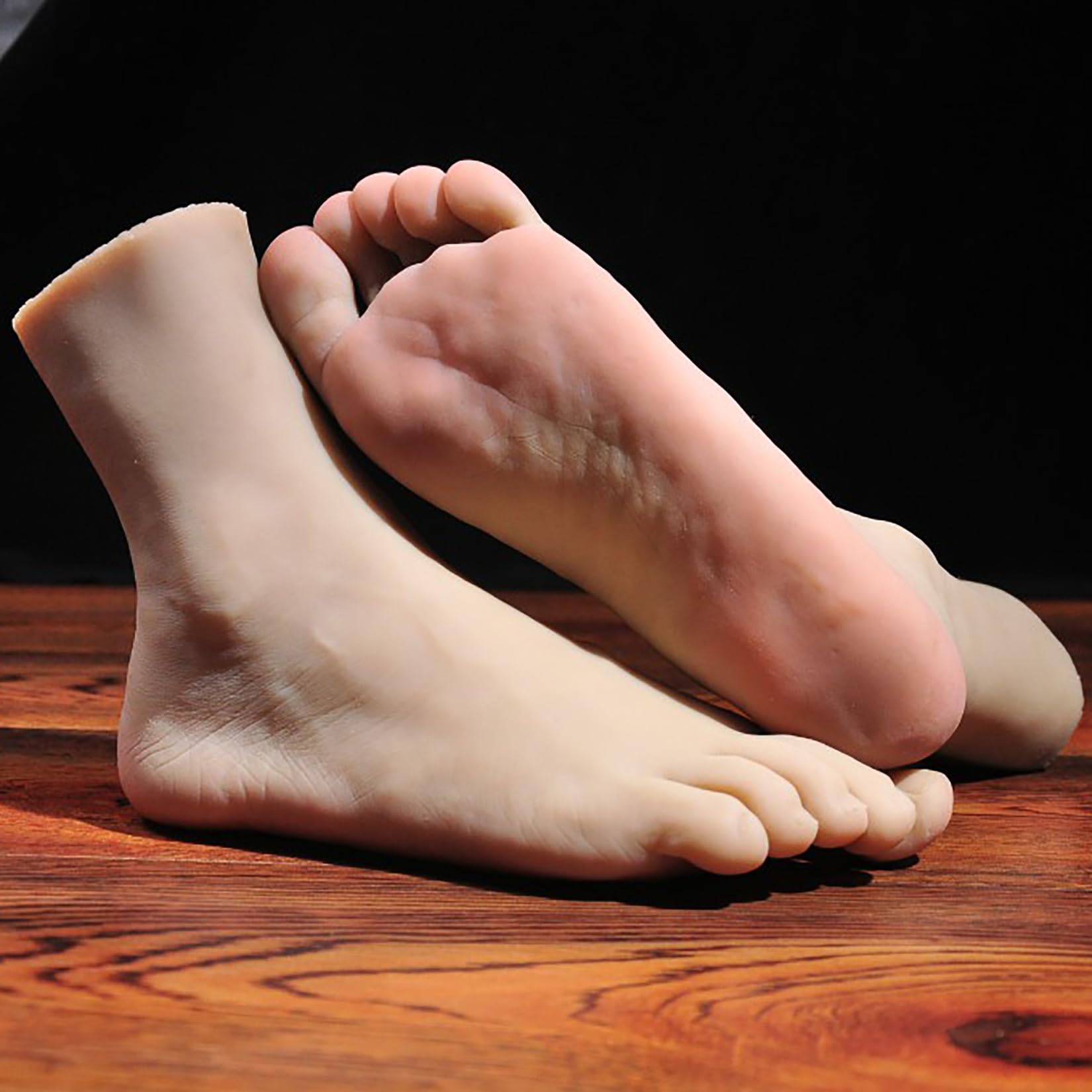 Amazon.co.jp: 足の模型 男性 フット 男子 シリコン 足模型 骨格