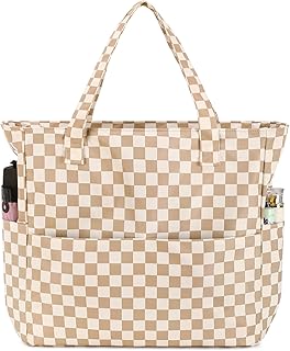 Waterproof Beach Tote Pool Bags for Women Ladies Extra Large Carry On Ba...