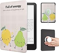 Vista 15 de CoBak Funda para Todos los Kindle Nuevos de 6 Pulgadas 2024 y 2022 (11ª Generación) - Cubierta Inteligente de Cuero PU, Suspensión y Activación