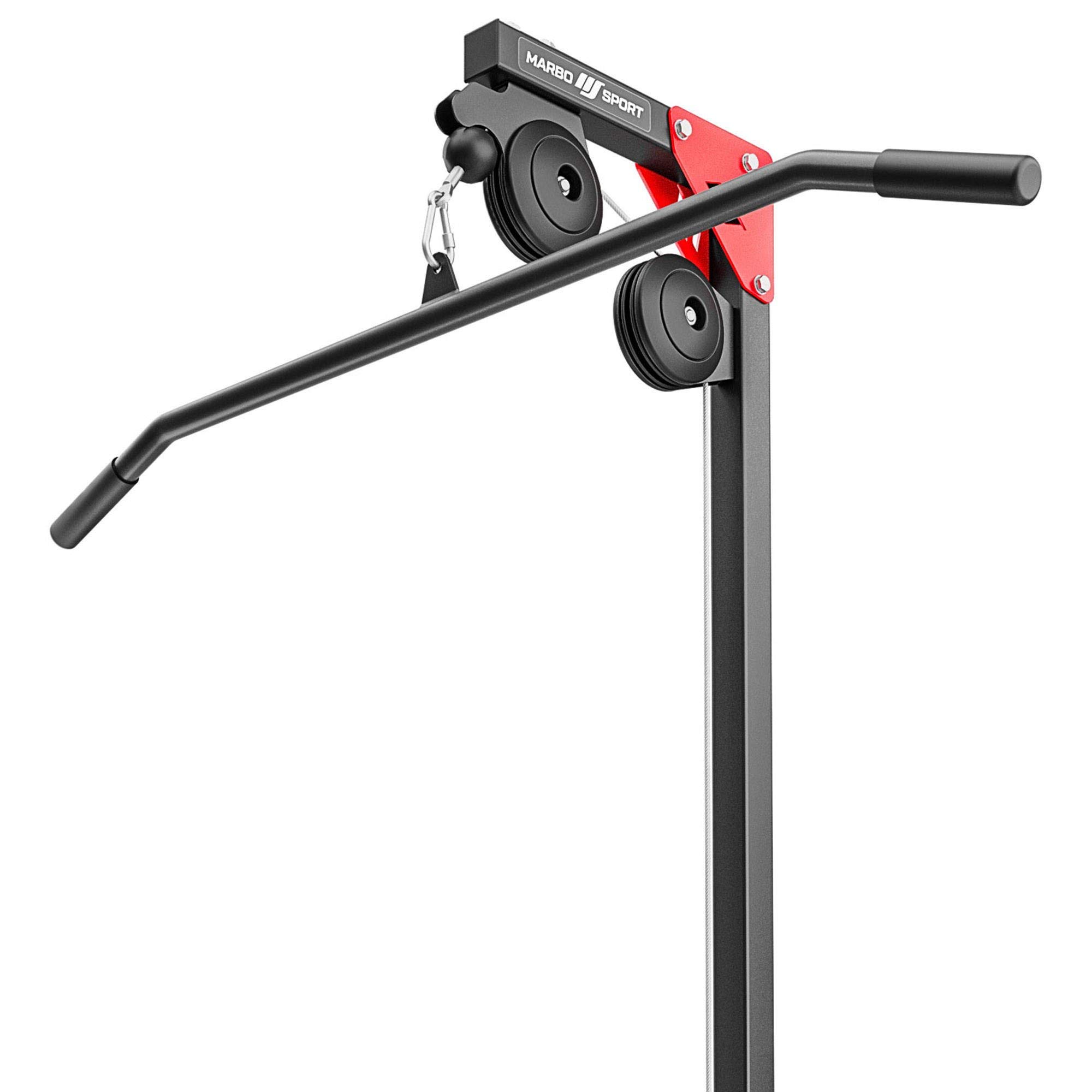 Marbo Sport Estación de jalón lateral es compatible con los equipos deportivos de la serie Marbo Home (símbolo MH) MH-W104 2.0 | Made in EU