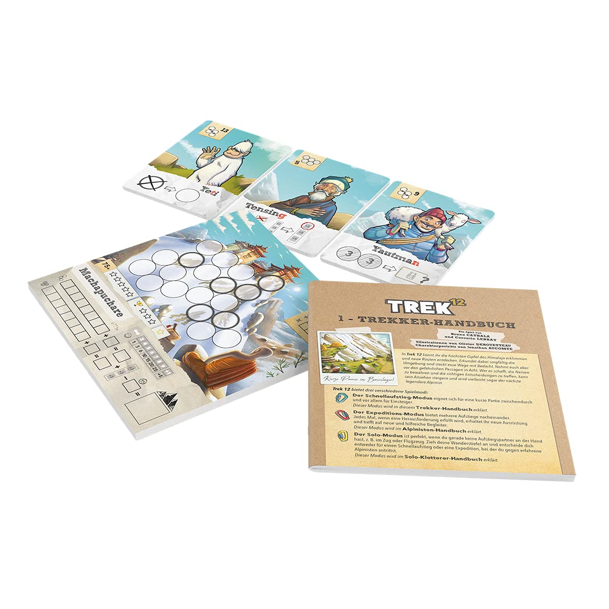 Asmodee Lumberjacks Studio Trek 12 - Himalayan, Multicoloured, Colourful - Image 4