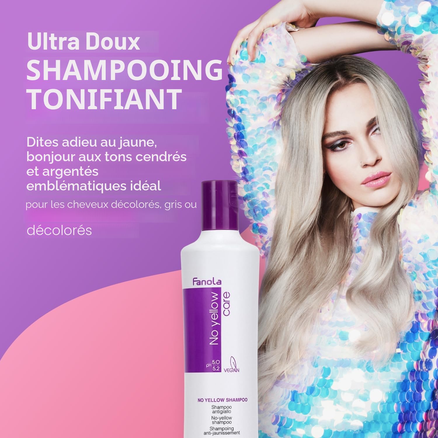 FANOLA No Yellow Shampooing, 350 ml