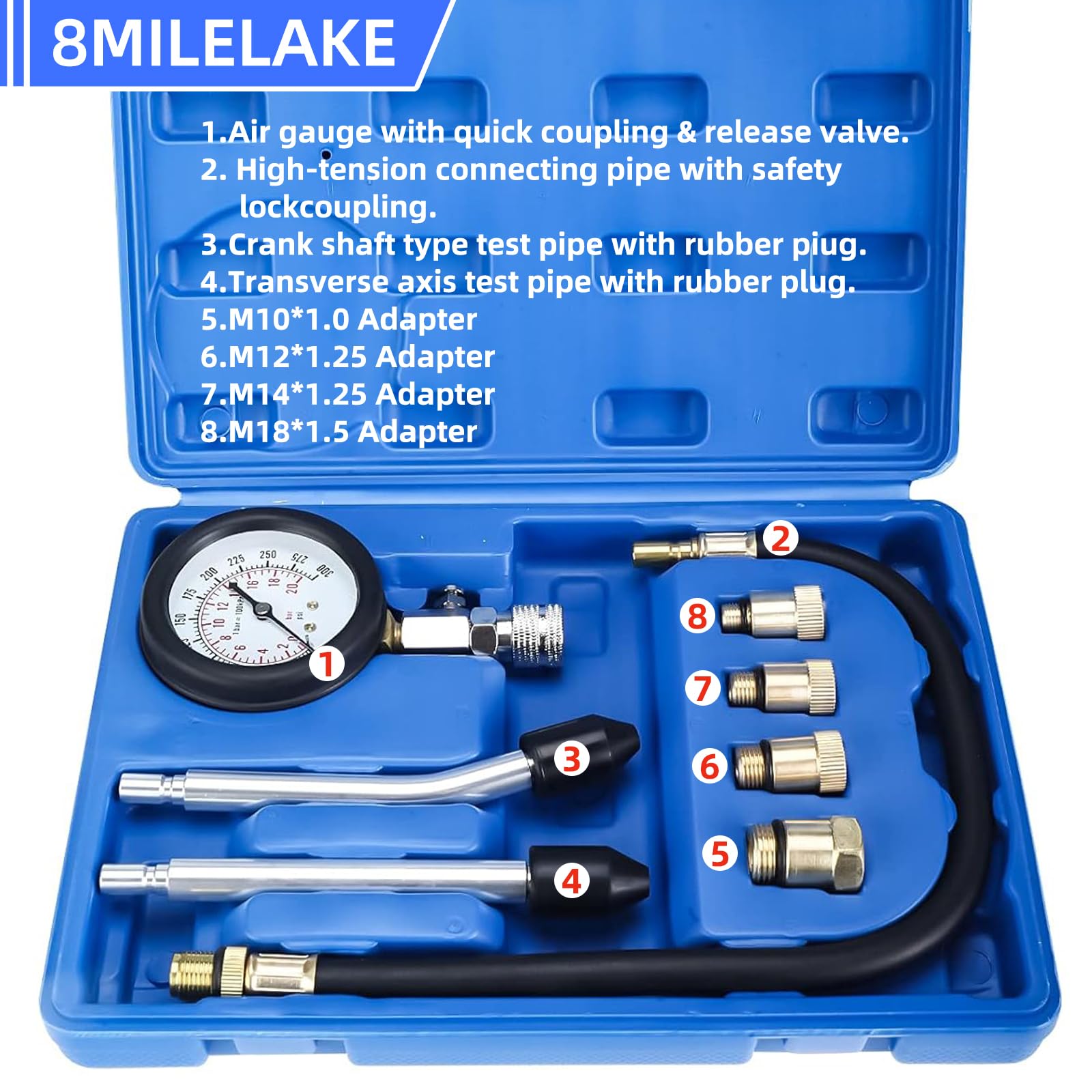COMPRESSIOMETRE POUR MOTEUR ESSENCE