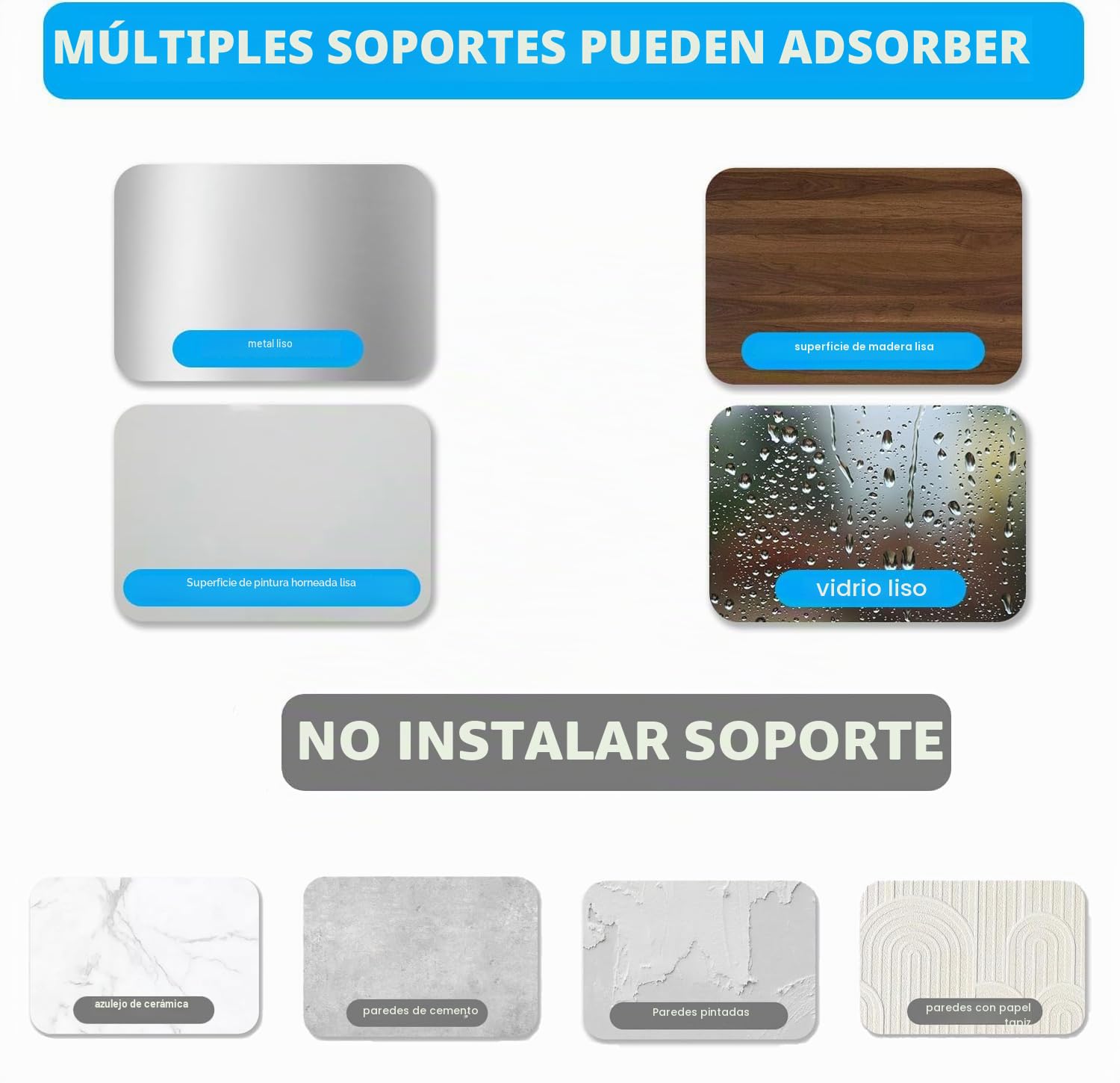 Tefola Tendedero de pared para montaje en la pared, 3 veces plegable, Barra de ropa extensible con ventosa, Tendedero que ahorra espacio, para balcón, ropa, baño, terraza, apartamento, autocaravana