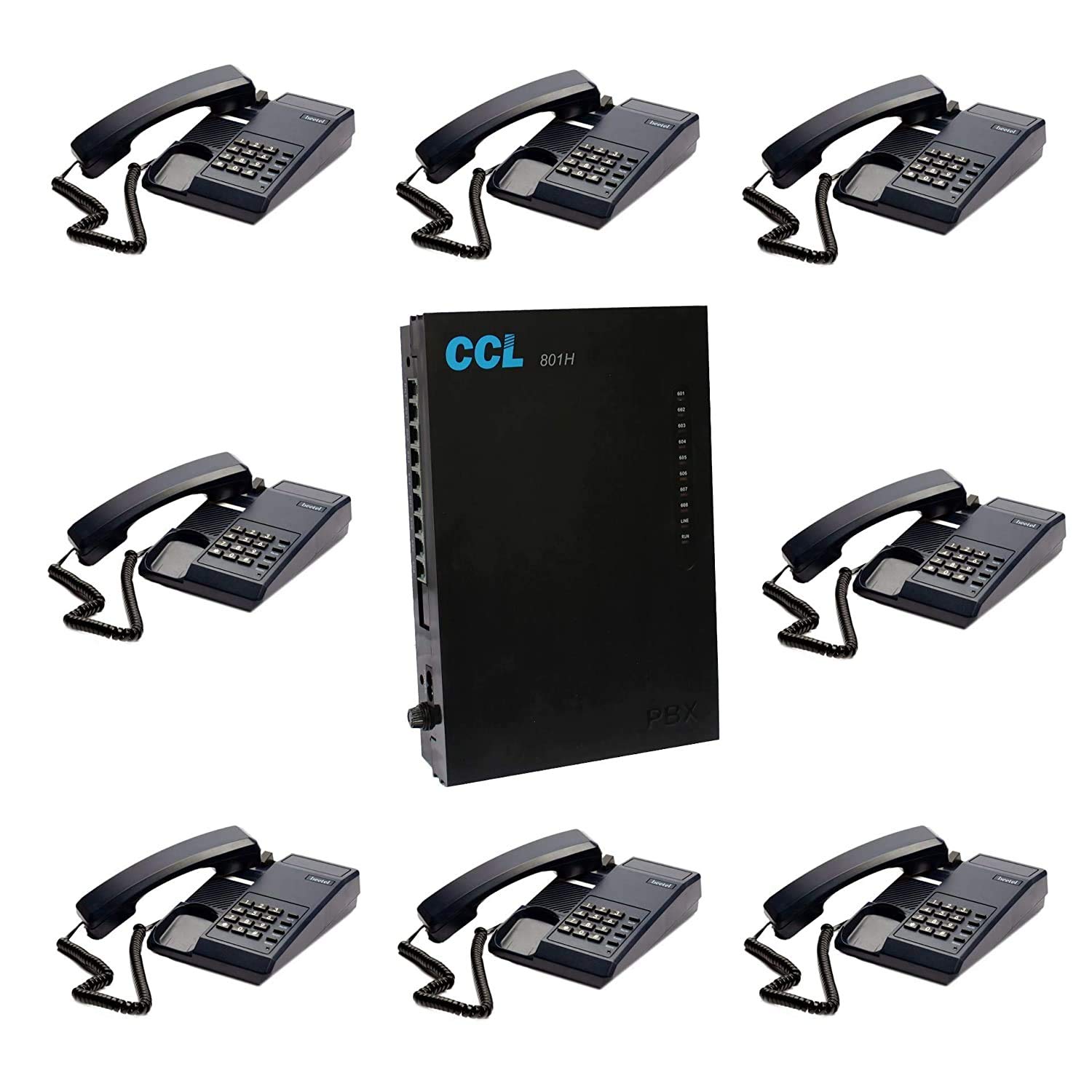 Copper Connections CCL 108 EPABX with 8 PC BEETEL C11 Phones-image-12