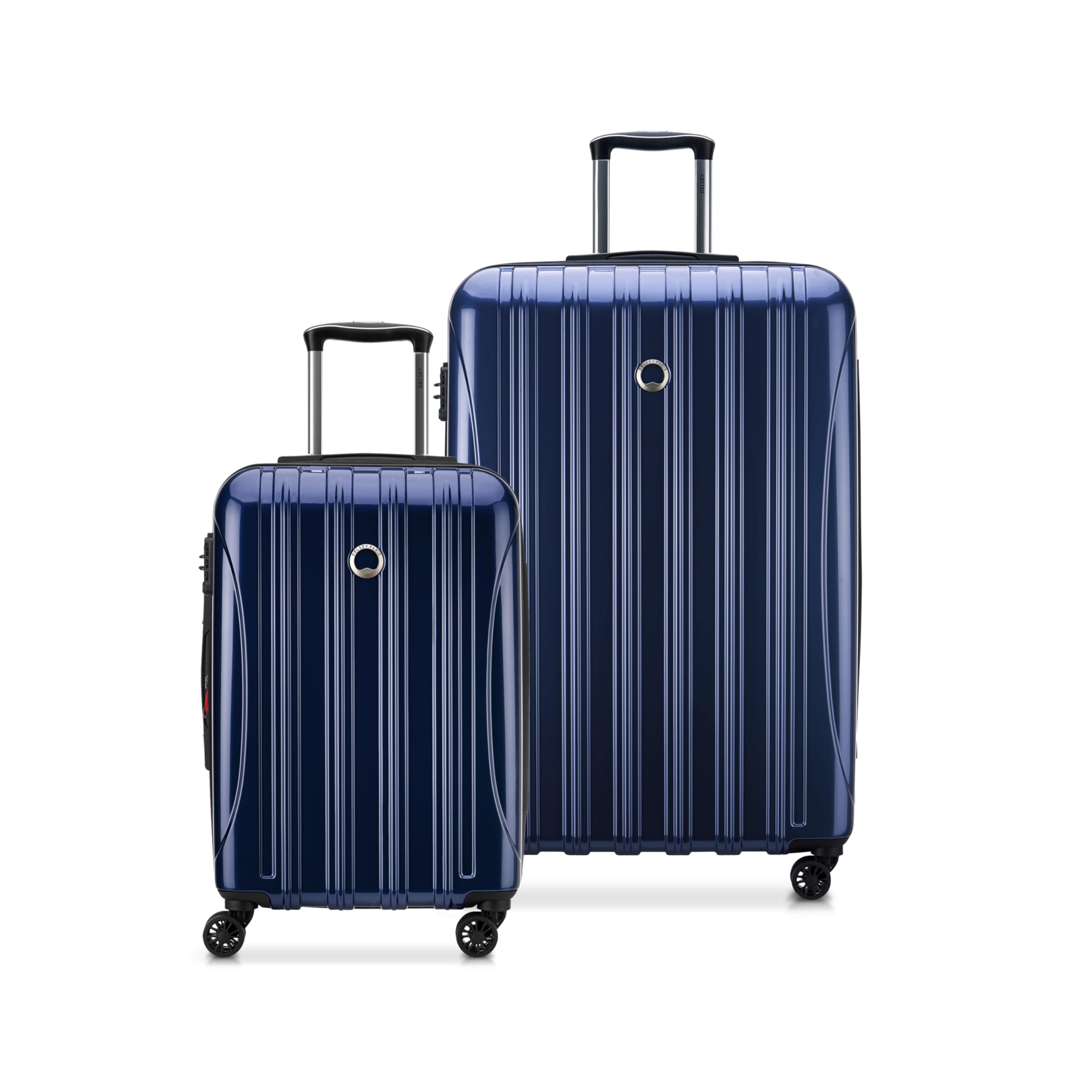 DELSEY PARISHelium Aero Hardside Expandable Luggage with Spinner Wheels, Blue Cobalt, 2-Piece Set (21/28)