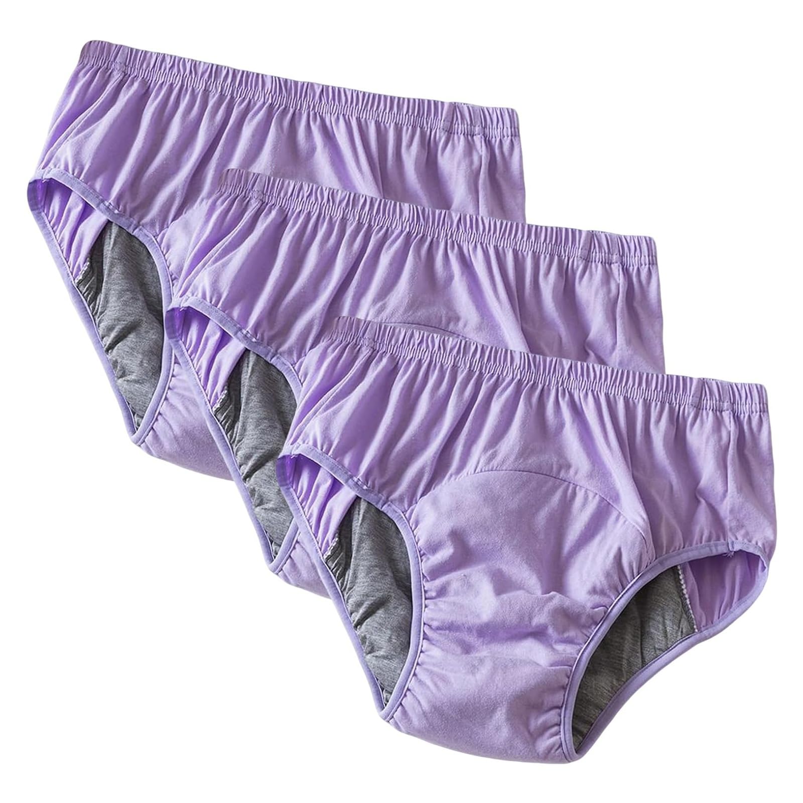 Pañal de Tela para Adultos,Pañales de Tela Suave Cuidado de pañales Bragas para el Cuidado de la incontinencia,Pañales de algodón Puro para Adultos(Violet,XXX-Large)