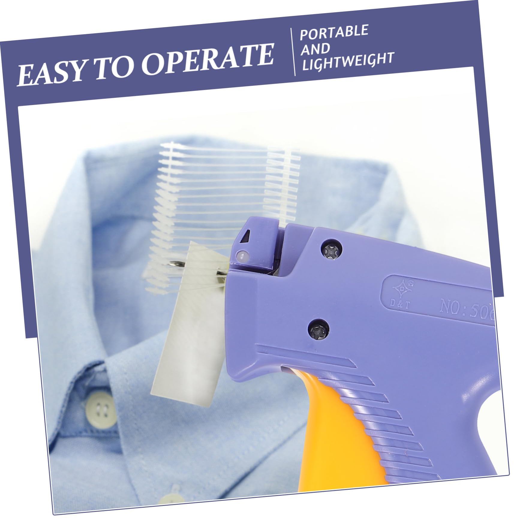 VILLCASE Tag for Clothes Clothing Labels Retail Attacher Garment Attacher Easy to Use Comfort Tag