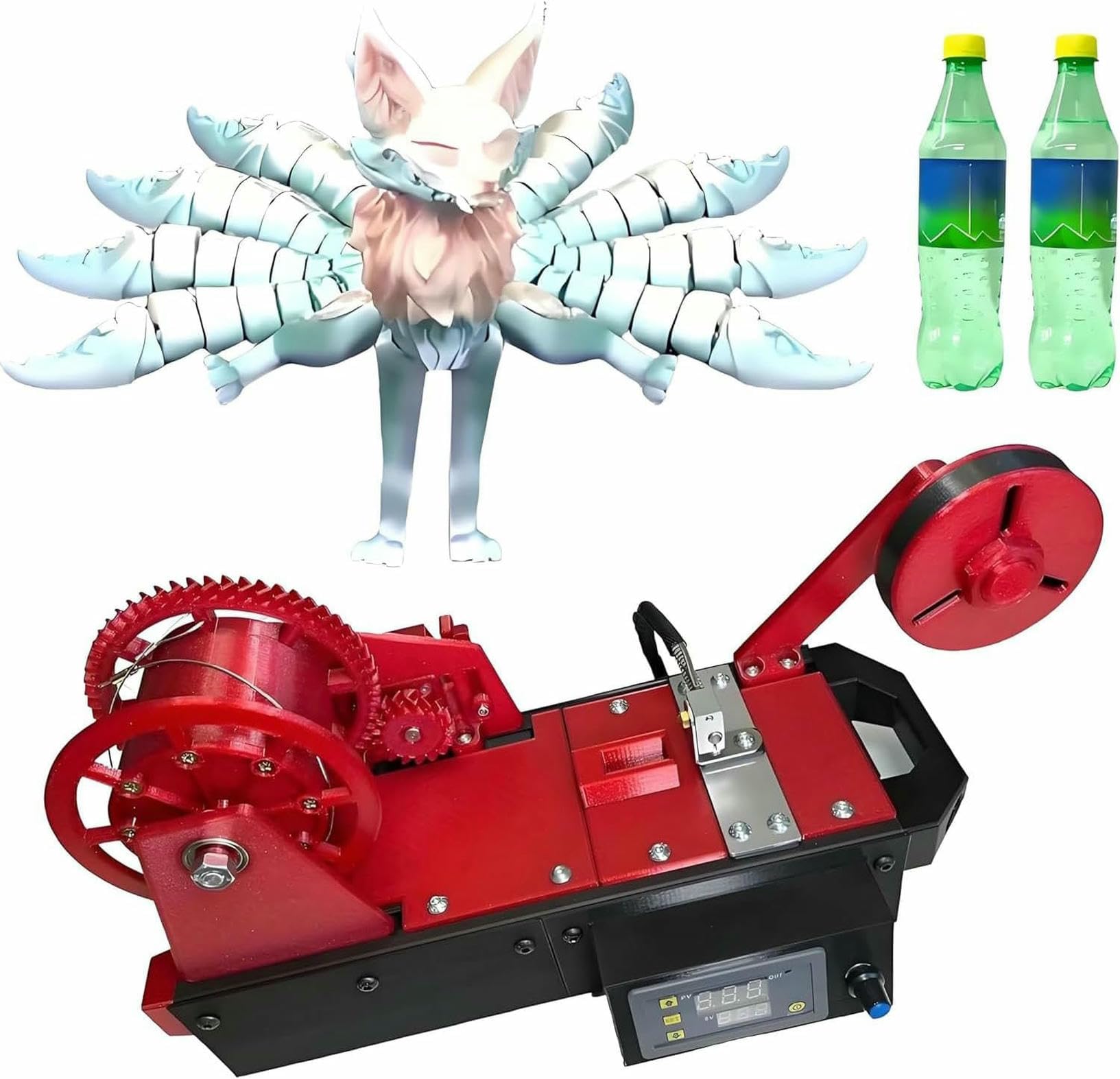 3D-Recycling-PET-Filament-Hersteller, Desktop-Filament-Maker-Maschine, 3D-Drucker-Extruder, Pultrudierte Kunststoffflaschen, Recycler Für Recycelte PET-Flaschen