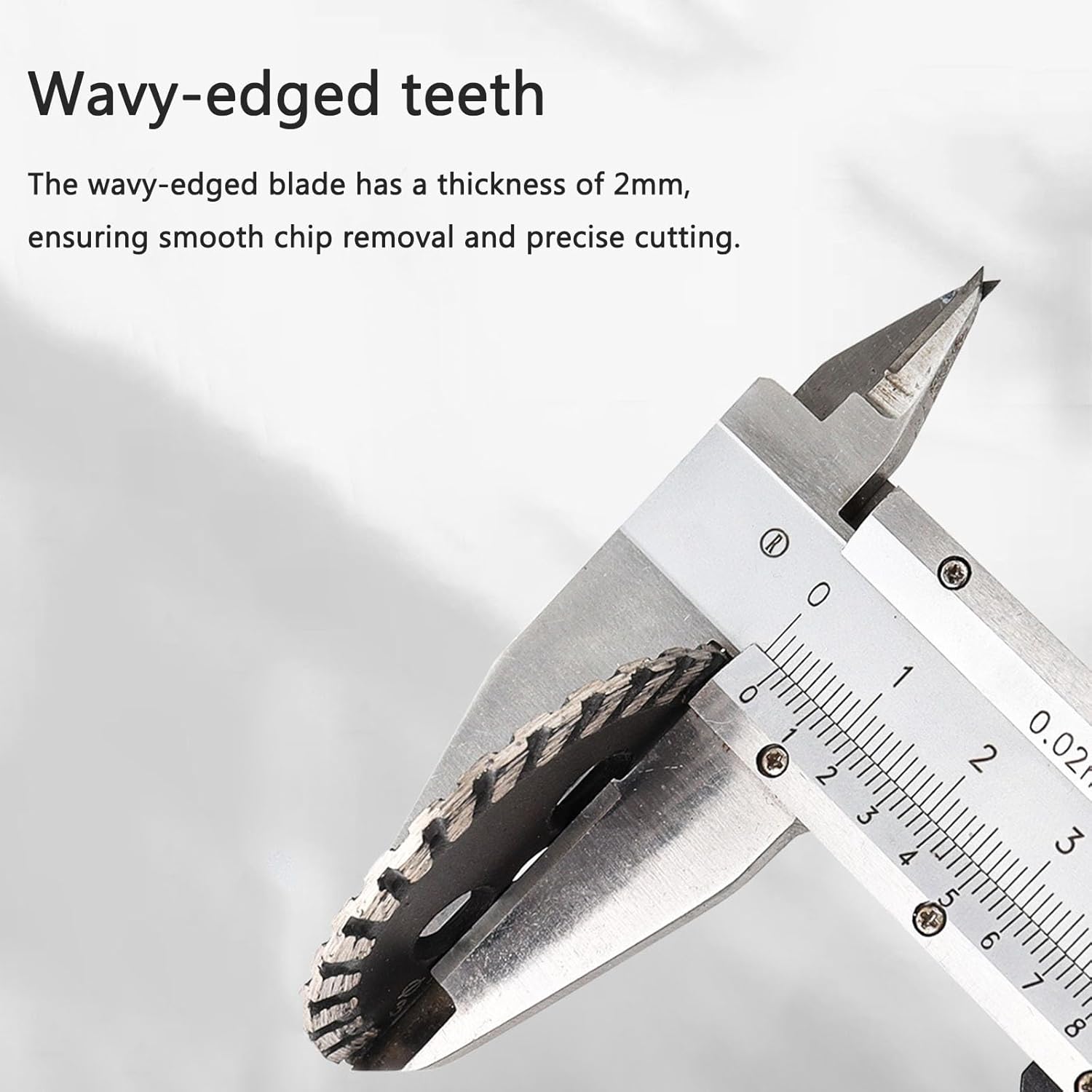 Precision Diamond Carving Wheel 50mm 5/8-11 Flange High Density Diamond Blade Wet Dry Use Diamonds Metal Cutting Saw for Angle Grinders Rotary Tools Power Drills