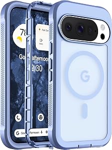 Magnetic for Google Pixel 10 Case& Pixel 10 Pro Case 6.3"-Blue Purple