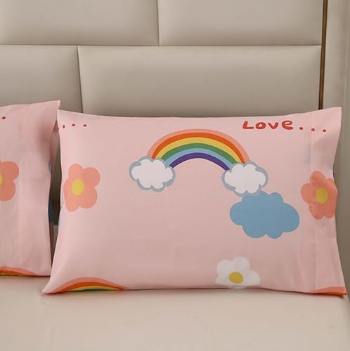 Miniatura 9 de SDY Juego de funda de edredón de 3 piezas tamaño individual, funda de edredón y 2 fundas de almohada, lazos en las esquinas y cierre de cremallera,