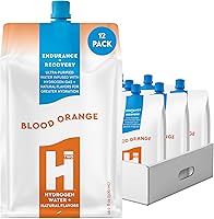 Vista 1 de HTWO Agua con infusión de hidrógeno de naranja sanguina