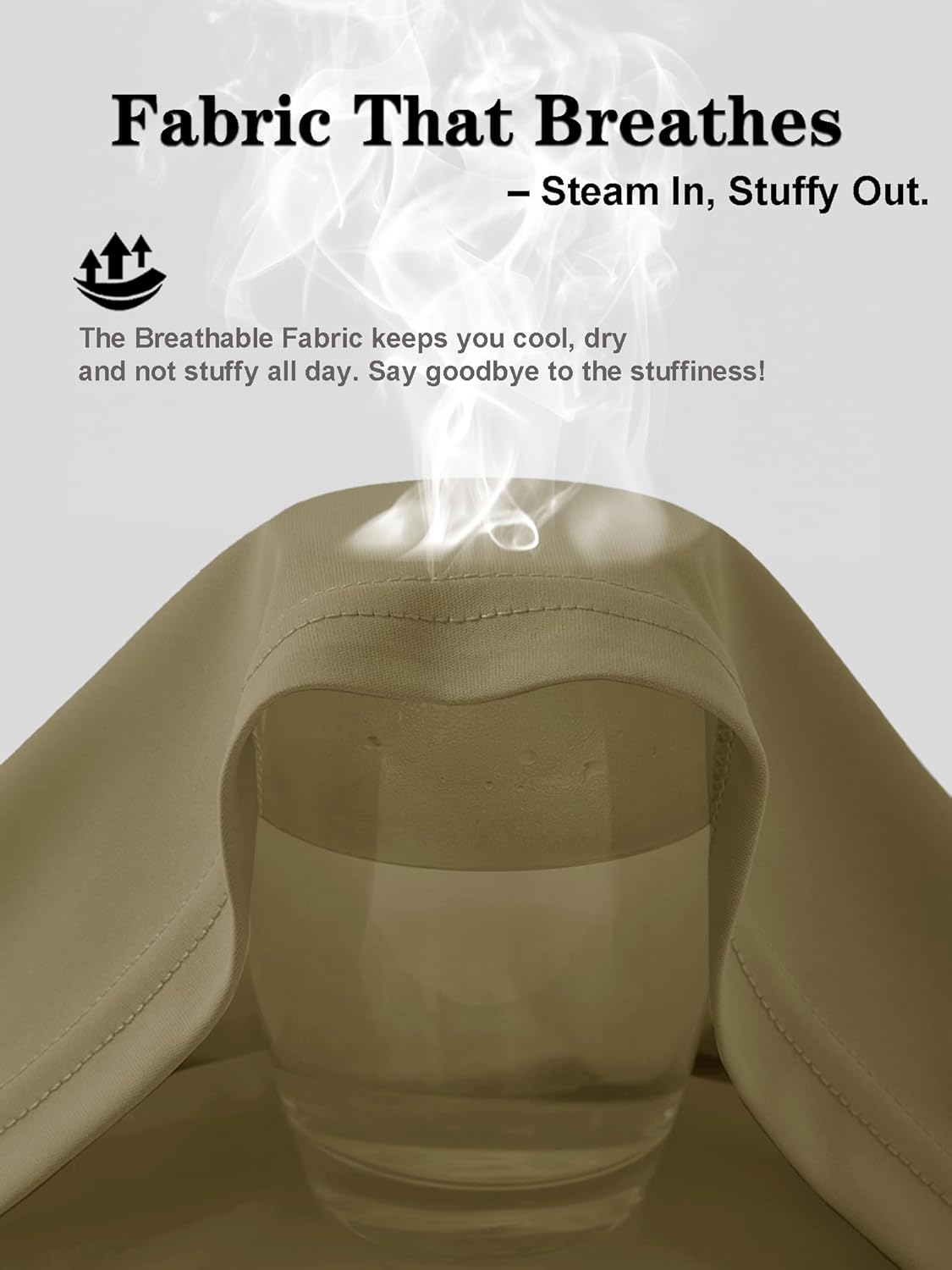 Mens UPF 50+ UV Sun Protection Shirts Outdoor Long Sleeve SPF Rash Guard for Fishing Hiking Swim Running - Image 4