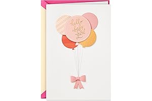 Hallmark Signature Baby Shower Card for Girl